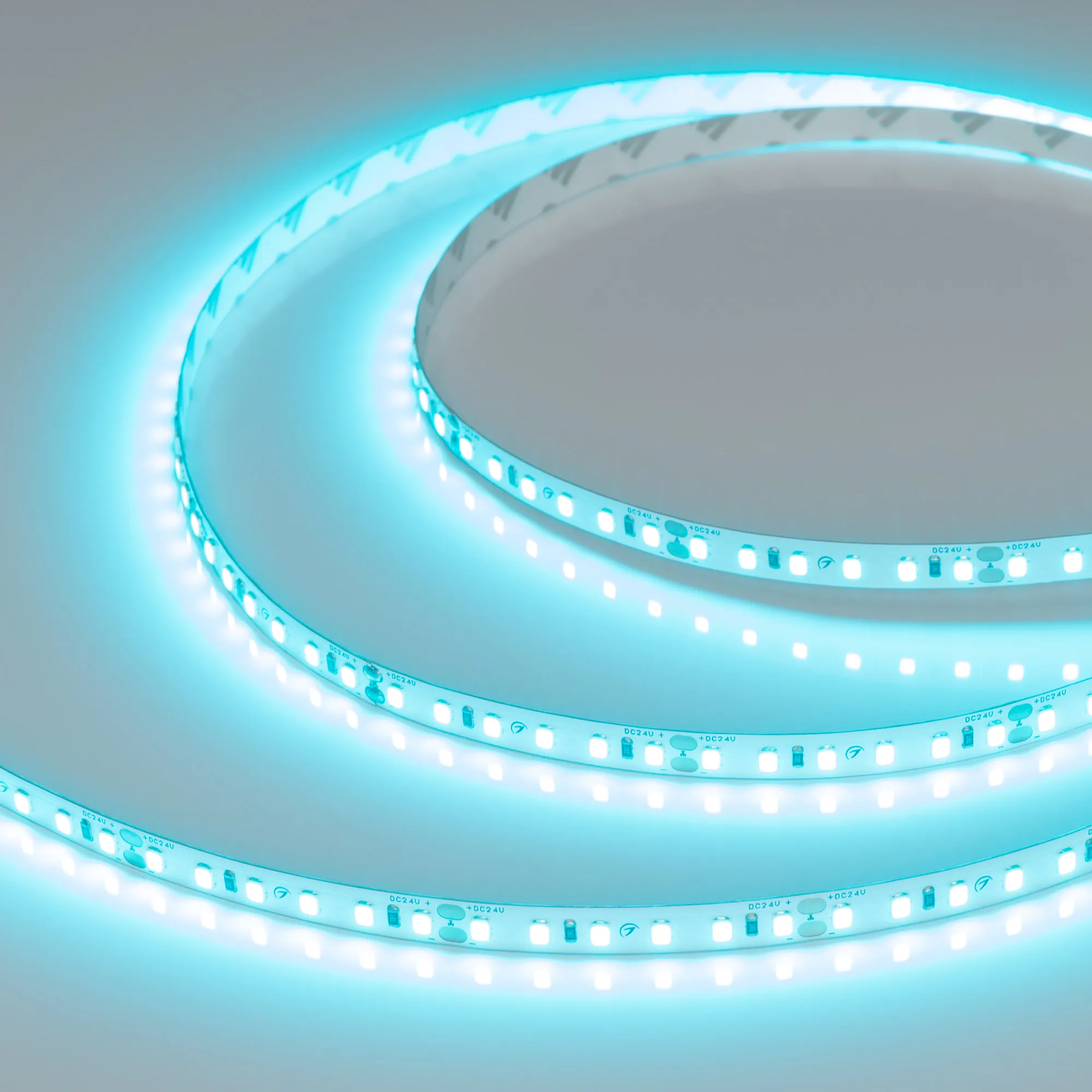 Лента светодиодная RT-A120-8mm 24V Tiffany (9.6 W/m, IP20, 2835, 5m) (Arlight, -)