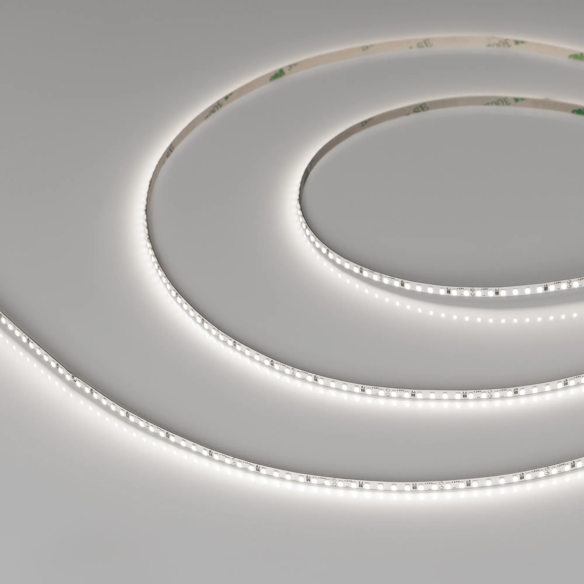 Лента светодиодная MICROLED-M240-4mm 24V Day5000 (8 W/m, IP20, 2216, 5m) (Arlight, 130 лм/Вт)