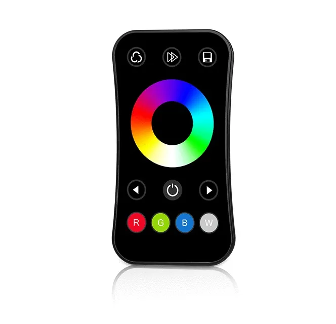 INTELLIGENT ARLIGHT Пульт SMART-801-52-1G-1SC-RGBW Black (3V, 2.4G) (IARL, IP20 Пластик, 5 лет) - изображение товара