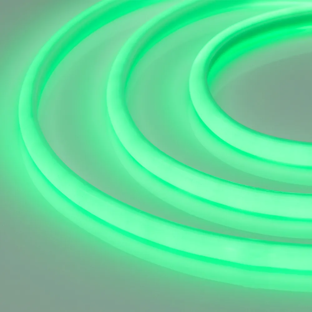 Лента светодиодная герметичная RTW-PWT-A180-13mm 24V Green (14.4 W/m, IP67, 2835, 5m) (Arlight, 14.4 Вт/м, IP67)