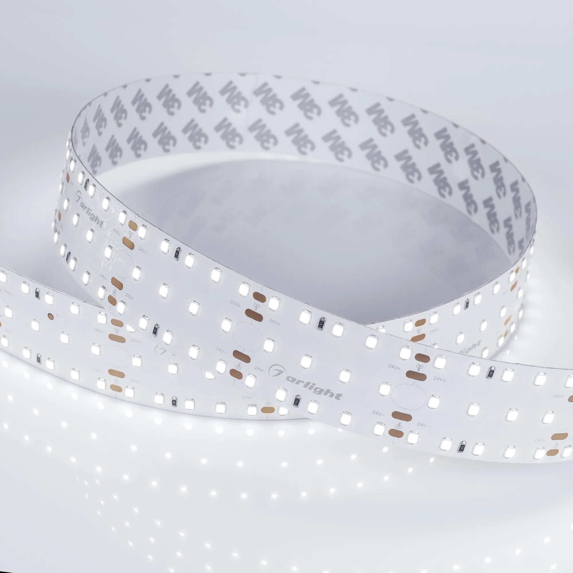 Лента светодиодная S2-A280-34mm 24V White6000 (25 W/m, IP20, 2835, 2.5m) (Arlight, 25 Вт/м, IP20)