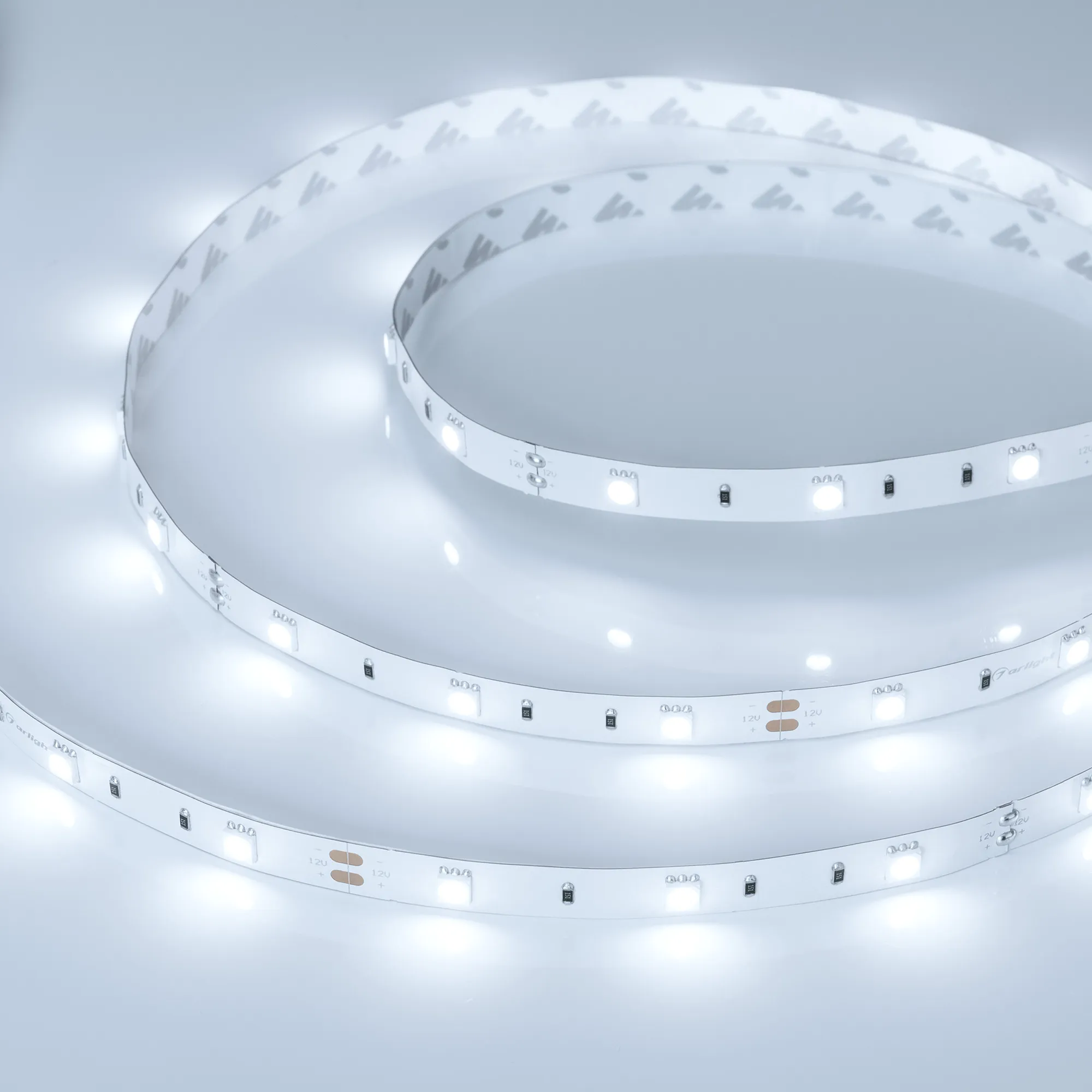 Лента светодиодная RT-B30-10mm 12V White6000 (7.2 W/m, IP20, 5060, 5m) (Arlight, 7.2 Вт/м, IP20)