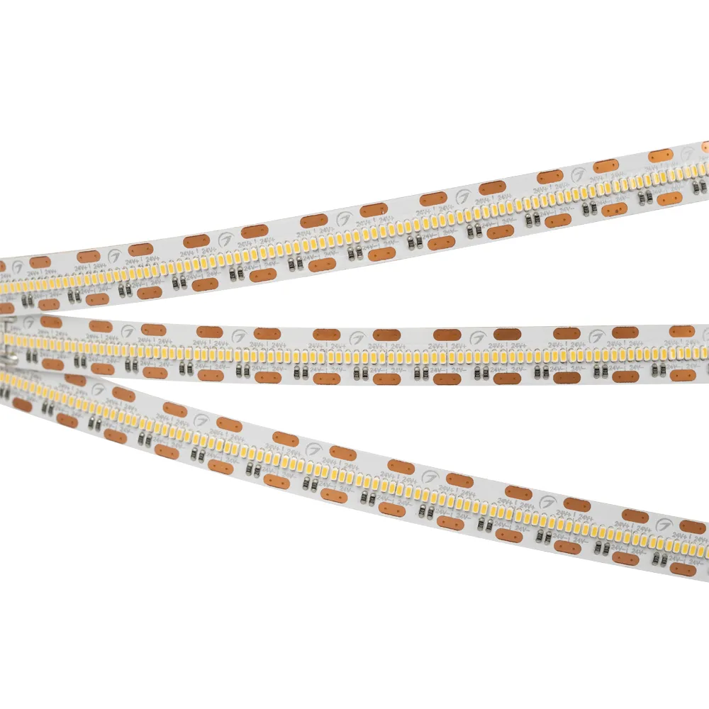 Лента светодиодная MICROLED-5000 24V Warm2700 10mm (2110, 700 LED/m, LUX) (Arlight, 20 Вт/м, IP20)
