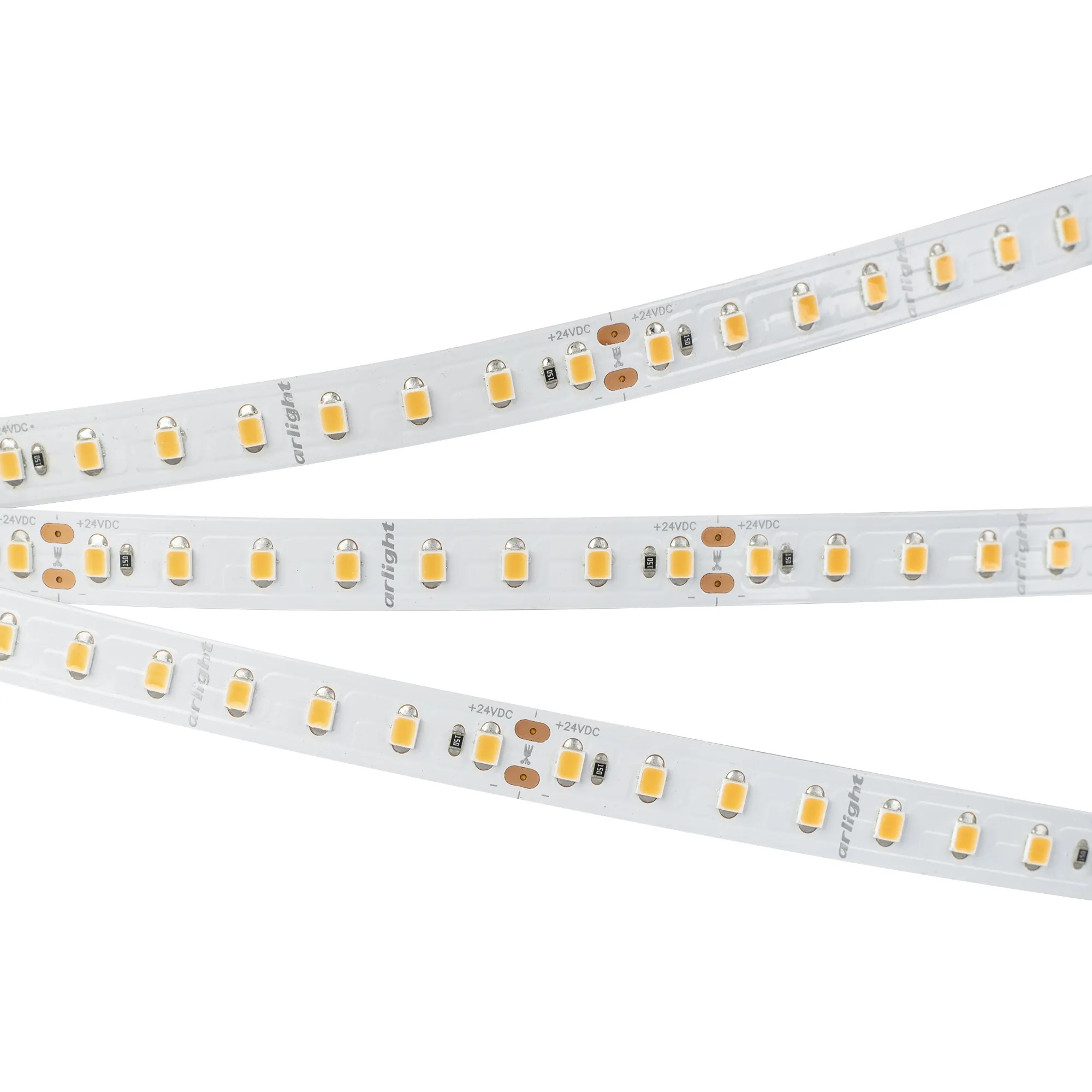 Лента светодиодная RTW-5000SC 24V Day SP5000-Veg 10mm (2835, 112 LED/m, SHOP) (Arlight, Открытый)