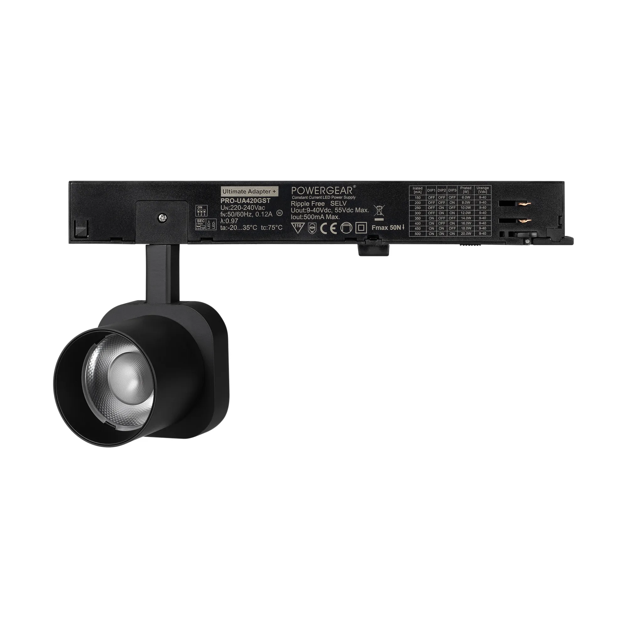 Светильник LGD-DIAFILM-4TR-R60-10W Day4000 (BK, 20 deg, 230V) (Arlight, IP20 Металл, 5 лет) - изображение товара