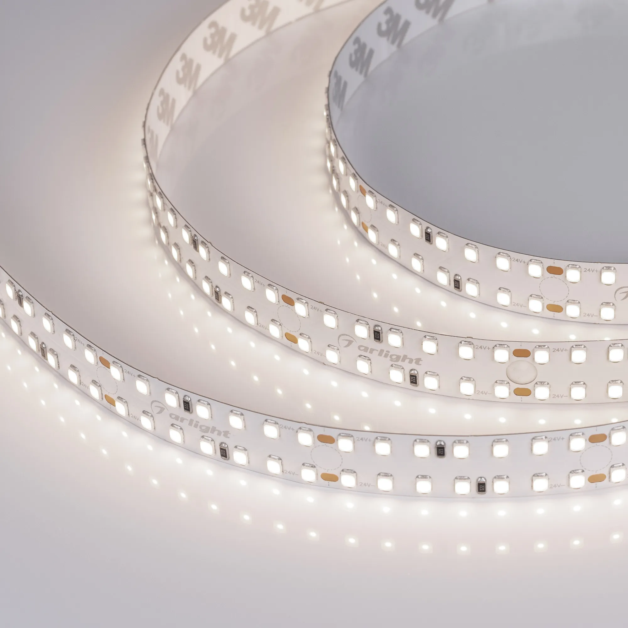 Лента светодиодная S2-A280-15mm 24V Day4000 (20 W/m, IP20, 2835, 2.5m) (Arlight, Открытый)