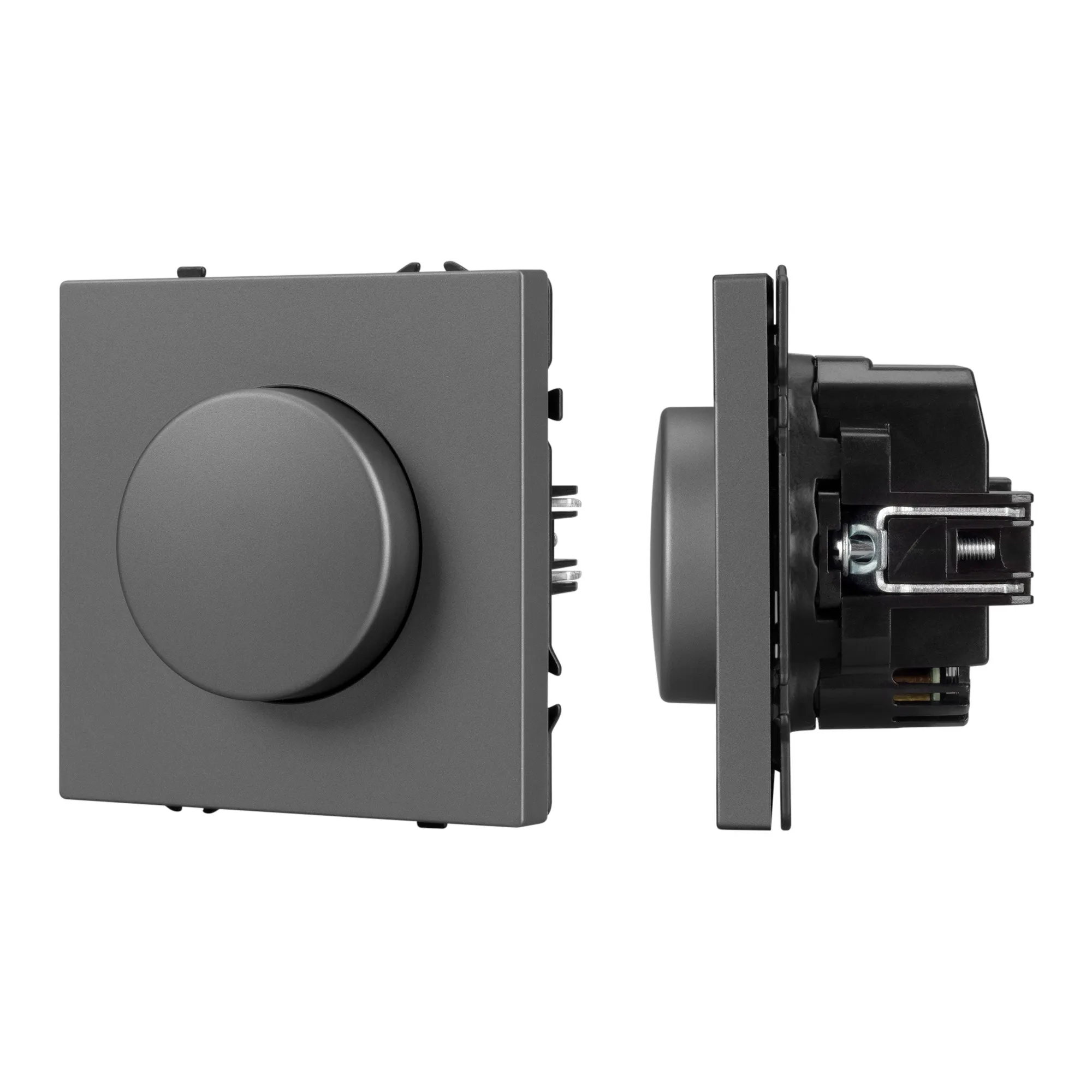 Механизм светорегулятора SWT-NOBE-DLR-SFPL-GR (250V, 300W) (Arlight, Серый базальт)