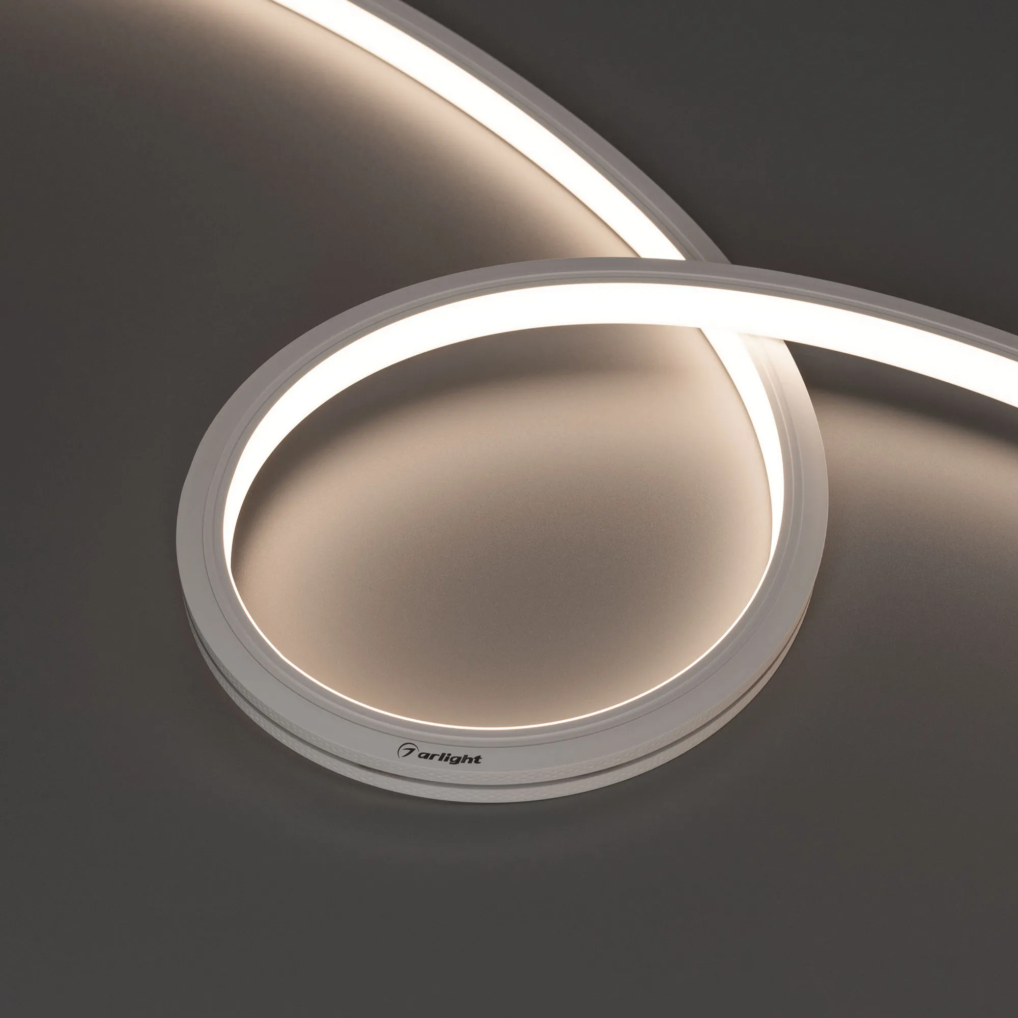 Лента светодиодная герметичная MOONLIGHT-TOP-A140-13x12mm 24V Day4000 (9.6 W/m, IP67, 5m, wire x2) (Arlight, Вывод боковой, 3 года)