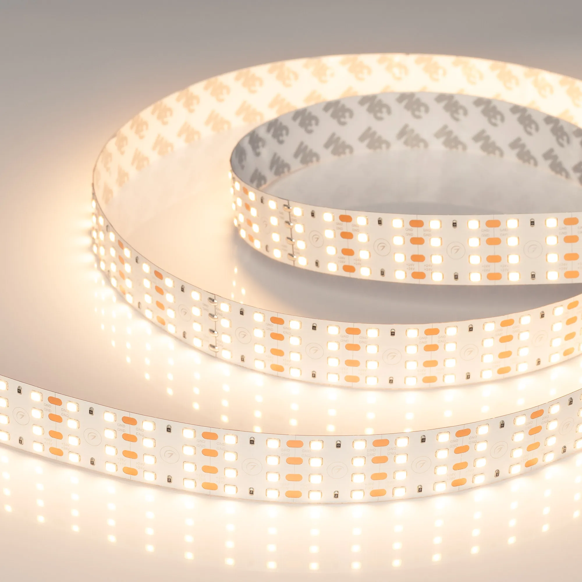 Лента UL-A320-24mm 24V Warm2700 (20 W/m, IP20, 3m) (Arlight, 7 лет)