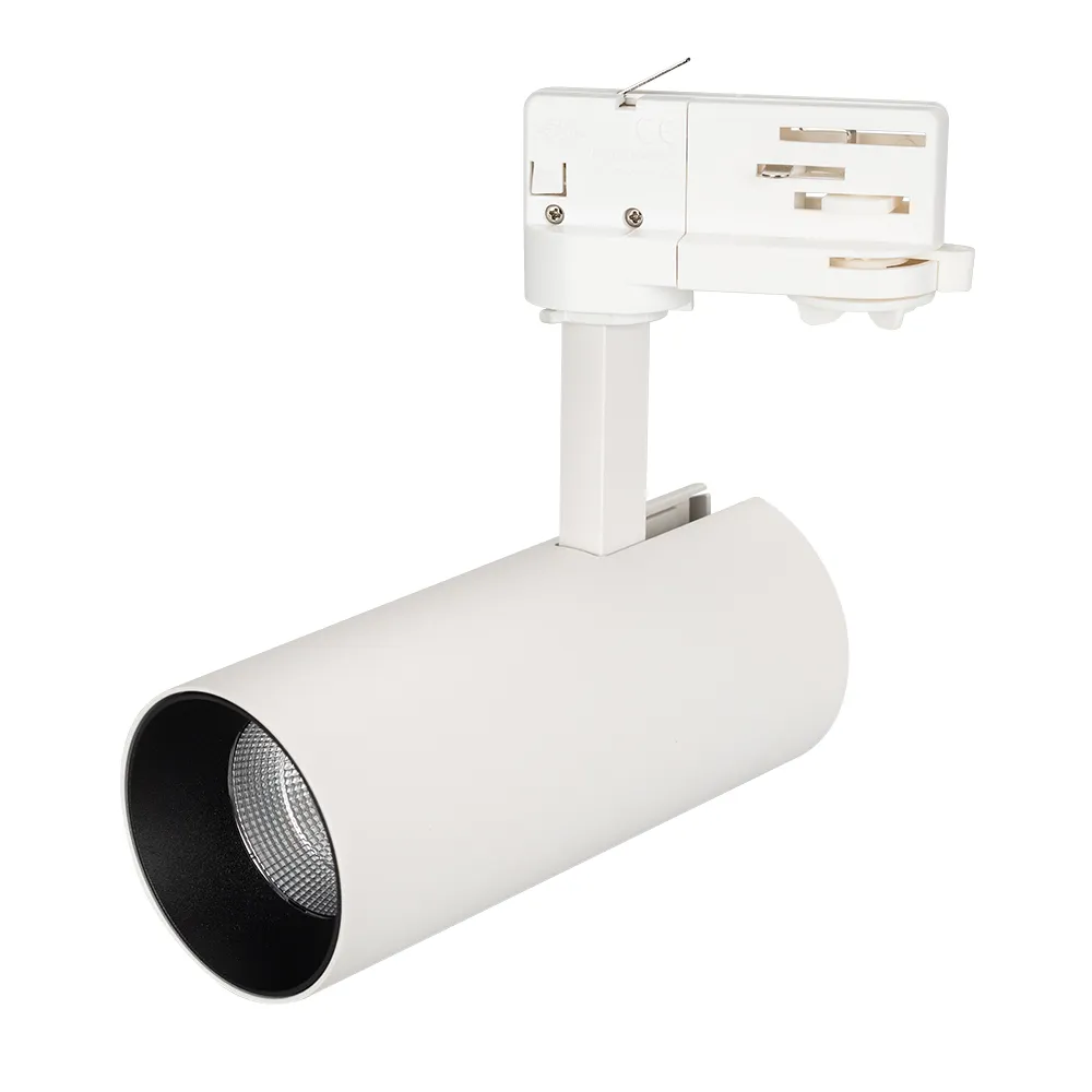 Светильник SP-POLO-TRACK-LEG-R65-8W Day4000 (WH-BK, 40 deg) (Arlight, IP20 Металл, 3 года)